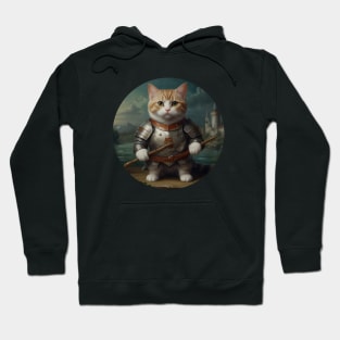 Cute cat knight Hoodie